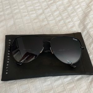 QUAY High Key Aviator Sunglasses